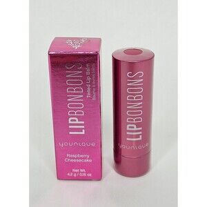Younique Lip Bon Bons Tinted Lip Balm Raspberry Cheesecake .15oz New in Box